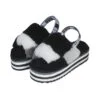 ⁦כפכפי האגג דיסקו UGG W DISCO CHECKER SLIDE⁩ – תמונה ⁦24⁩