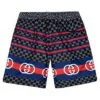 ⁦גוצ'י - GUCCI Short - Black Red & White⁩ – תמונה ⁦2⁩