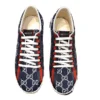 ⁦גוצ'י - GUCCI Shoe - Navy Blue & Red⁩ – תמונה ⁦3⁩