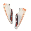 ⁦גוצ'י - GUCCI Shoe - Off Yellow Fuscous Grey & Red⁩ – תמונה ⁦6⁩