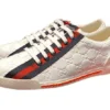 גוצ'י - GUCCI Shoe - Off Yellow Fuscous Grey & Red