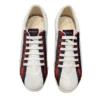 ⁦גוצ'י - GUCCI Shoe - Off Yellow Fuscous Grey & Red⁩ – תמונה ⁦3⁩