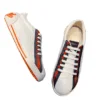 ⁦גוצ'י - GUCCI Shoe - Off Yellow Fuscous Grey & Red⁩ – תמונה ⁦4⁩