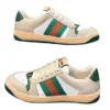 ⁦גוצ'י - GUCCI Shoe - Wafer Green & Red⁩ – תמונה ⁦2⁩