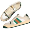 ⁦גוצ'י - GUCCI Shoe - Wafer Green & Red⁩ – תמונה ⁦4⁩