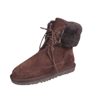 מגפי האגג דגם נוימל פרווה UGG FOX Neumel 3236 - chocolate-חום-שוקולד, 42