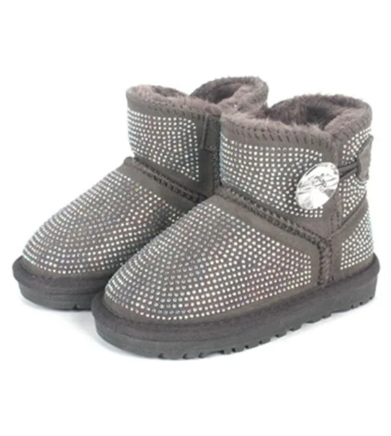 ⁦מגפי האגג מיני נוצצים ילדים UGG 3352 MINI KIDS SPARKLES⁩ – תמונה ⁦11⁩
