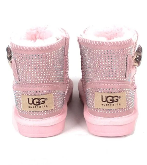⁦מגפי האגג מיני נוצצים ילדים UGG 3352 MINI KIDS SPARKLES⁩ – תמונה ⁦13⁩