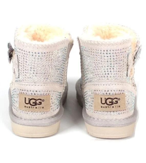 ⁦מגפי האגג מיני נוצצים ילדים UGG 3352 MINI KIDS SPARKLES⁩ – תמונה ⁦14⁩