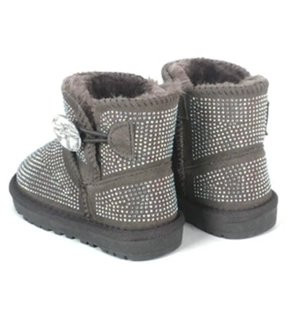 ⁦מגפי האגג מיני נוצצים ילדים UGG 3352 MINI KIDS SPARKLES⁩ – תמונה ⁦3⁩