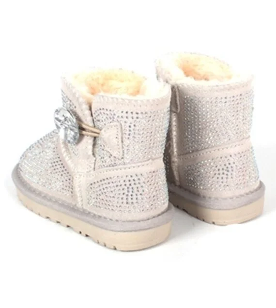 ⁦מגפי האגג מיני נוצצים ילדים UGG 3352 MINI KIDS SPARKLES⁩ – תמונה ⁦4⁩
