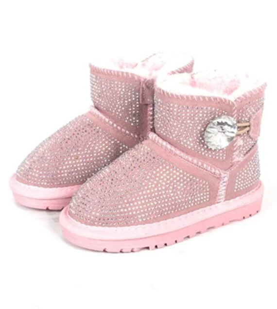 ⁦מגפי האגג מיני נוצצים ילדים UGG 3352 MINI KIDS SPARKLES⁩ – תמונה ⁦5⁩