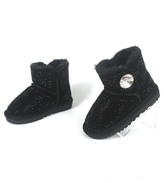 ⁦מגפי האגג מיני נוצצים ילדים UGG 3352 MINI KIDS SPARKLES⁩ – תמונה ⁦9⁩