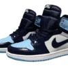 ⁦נעלי נייק-Nike Air Jordan 1 High White With Nave - Sky Blue⁩ – תמונה ⁦3⁩