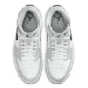 ⁦נעלי נייק-Nike Air Jordan 1 Mid Light Smoke W 2021⁩ – תמונה ⁦2⁩