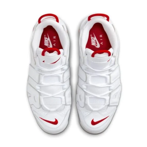 ⁦נייק אפטמפו סניקרס לגברים NIKE AIR MORE UPTEMPO '96 WHITE⁩ – תמונה ⁦4⁩
