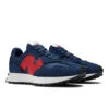 ⁦סניקרס ניו באלאנס NEW BALANCE 327 BLUE RED⁩ – תמונה ⁦3⁩