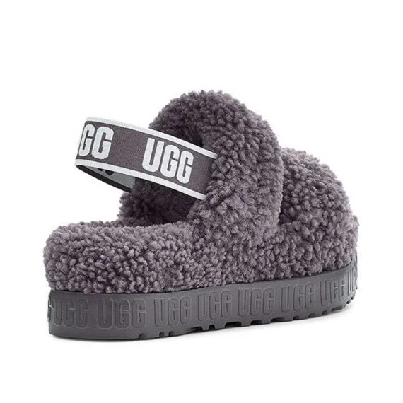 ⁦סנדלי האגג דגם פלופיטה UGG Oh Fluffita Slide⁩ – תמונה ⁦13⁩