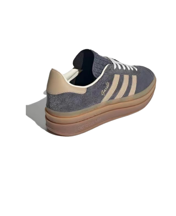 ⁦אדידס גאזל- ADIDAS GAZELLE BOLD SHOES Grey Brown⁩ – תמונה ⁦4⁩