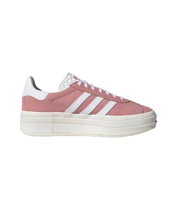 ⁦אדידס גאזל- ADIDAS GAZELLE BOLD SHOES Pink/White⁩ – תמונה ⁦2⁩