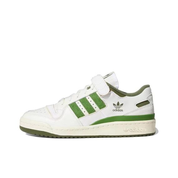 אדידס פורום - ADIDAS FORUM Low Green/White SNEAKERS