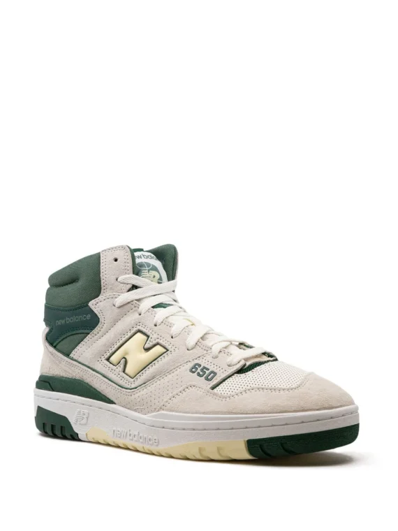 ⁦ניו באלאנס - New Balance 650 R "Sea Salt/Nightwatch Green" sneakers⁩ – תמונה ⁦2⁩