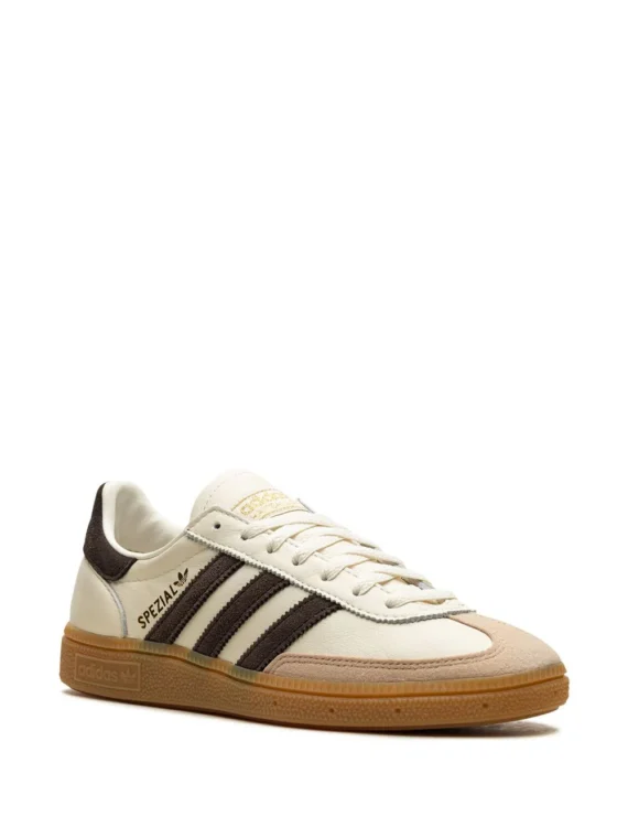 ⁦אדידס ספציאל- Adidas Handball Spezial Off White/Dark Brown sneakers⁩ – תמונה ⁦2⁩