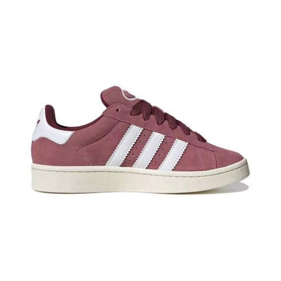 ⁦אדידס קמפוס- ADIDAS CAMPUSE Maroon/White⁩ – תמונה ⁦5⁩