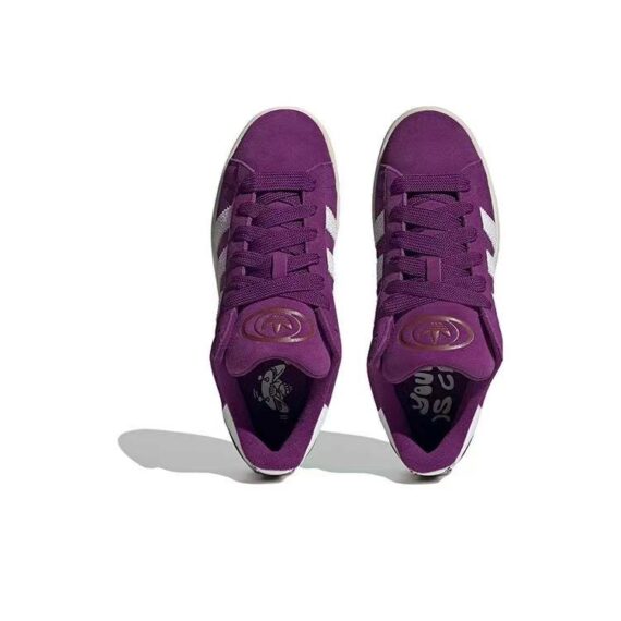 ⁦אדידס קמפוס- ADIDAS CAMPUSE Purple/White⁩ – תמונה ⁦3⁩