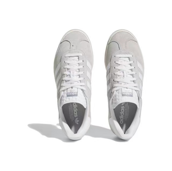 ⁦אדידס גאזל- ADIDAS GAZELLE BOLD SHOES Grey/White⁩ – תמונה ⁦3⁩