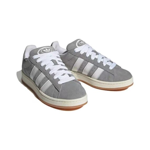 ⁦אדידס קמפוס- ADIDAS CAMPUSE Grey/White⁩ – תמונה ⁦5⁩