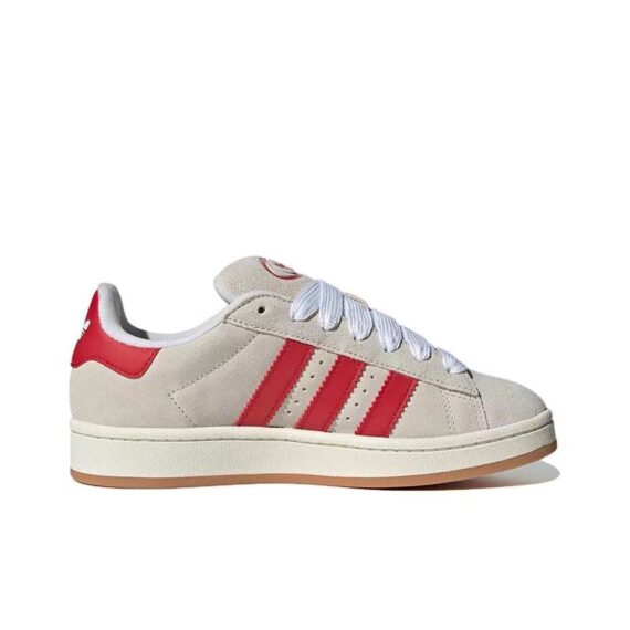 ⁦אדידס קמפוס- ADIDAS CAMPUSE Cream/Red⁩ – תמונה ⁦6⁩