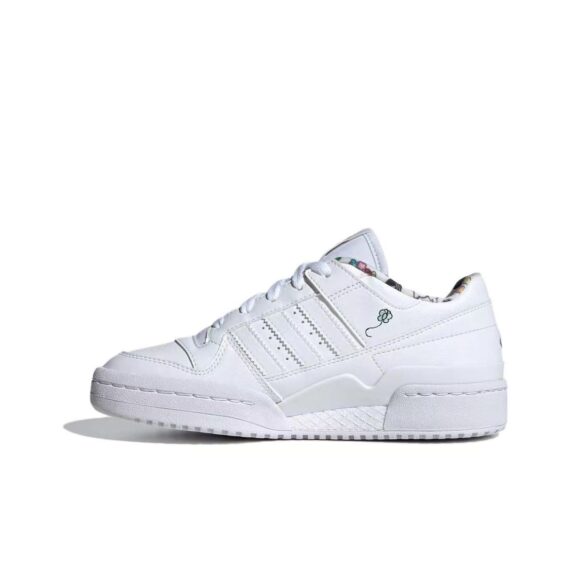 אדידס פורום - ADIDAS FORUM Low white SNEAKERS