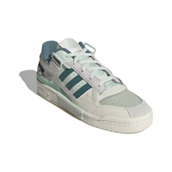 ⁦אדידס פורום - ADIDAS FORUM Low Grey/Green SNEAKERS⁩ – תמונה ⁦4⁩