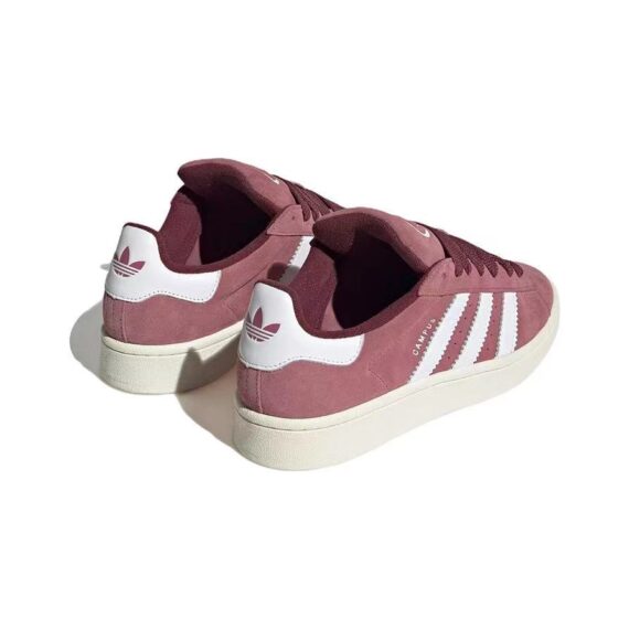 ⁦אדידס קמפוס- ADIDAS CAMPUSE Maroon/White⁩ – תמונה ⁦3⁩