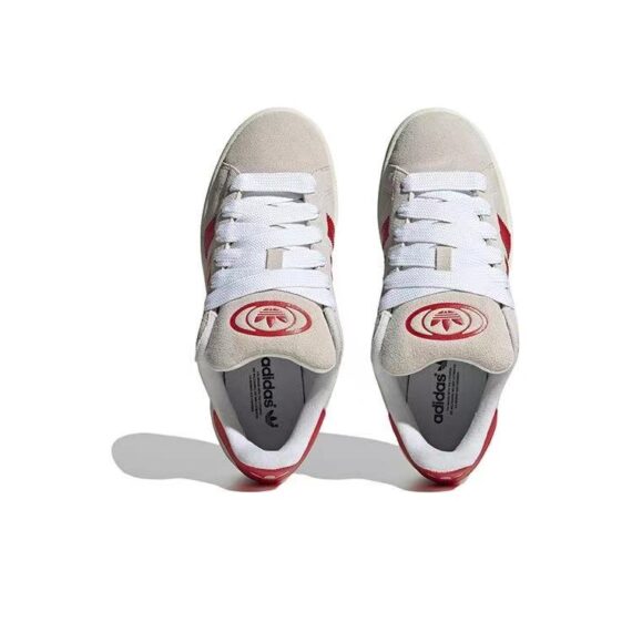 ⁦אדידס קמפוס- ADIDAS CAMPUSE Cream/Red⁩ – תמונה ⁦3⁩