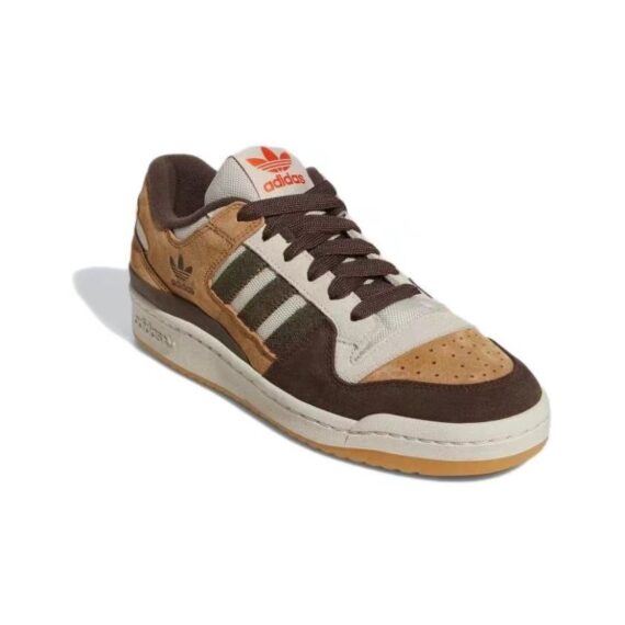 ⁦אדידס פורום - ADIDAS FORUM Low Brown SNEAKERS⁩ – תמונה ⁦3⁩