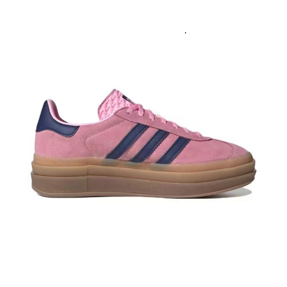 ⁦אדידס גאזל- ADIDAS GAZELLE BOLD SHOES Pink/Blue⁩ – תמונה ⁦4⁩