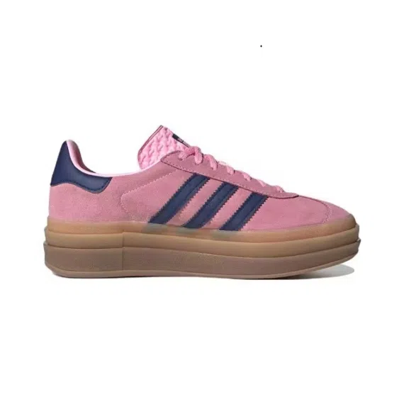 ⁦אדידס גאזל- ADIDAS GAZELLE BOLD SHOES Pink/Blue⁩ – תמונה ⁦4⁩