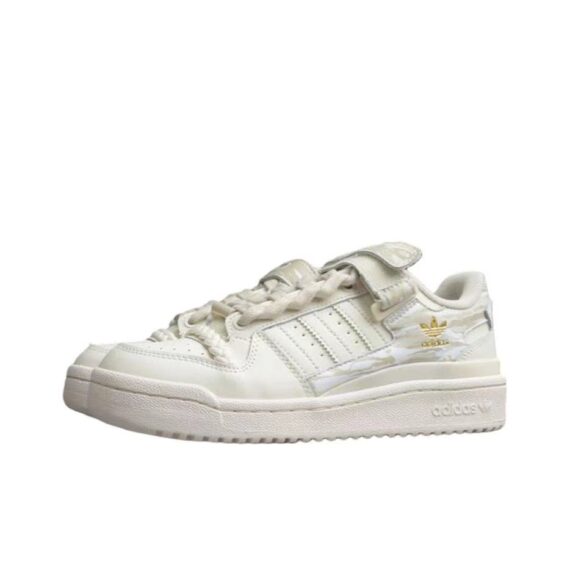 ⁦אדידס פורום - ADIDAS FORUM Low Cream Brown SNEAKERS⁩ – תמונה ⁦2⁩