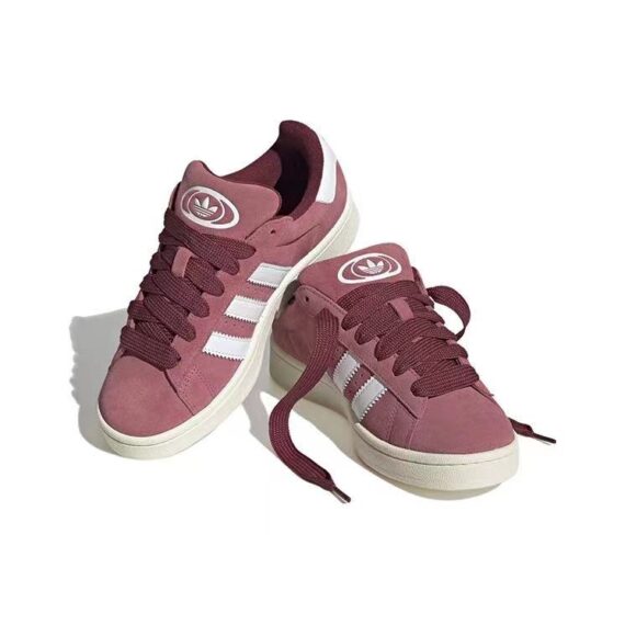 ⁦אדידס קמפוס- ADIDAS CAMPUSE Maroon/White⁩ – תמונה ⁦4⁩