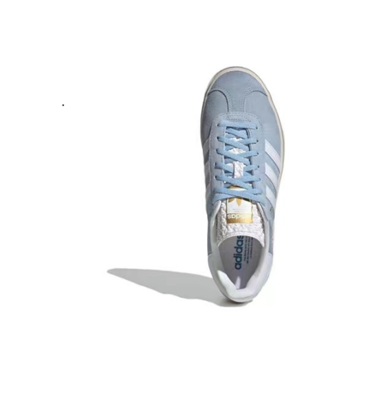 ⁦אדידס גאזל- ADIDAS GAZELLE BOLD SHOES Sky blue/white⁩ – תמונה ⁦3⁩