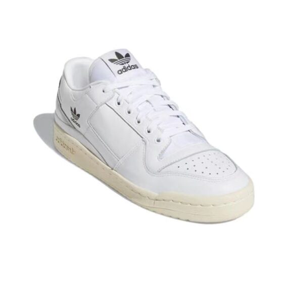 ⁦אדידס פורום - ADIDAS FORUM Low White SNEAKERS⁩ – תמונה ⁦3⁩