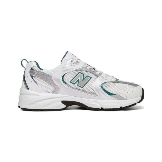 ⁦ סניקרס ניו באלאנס NEW BALANCE 530 GREEN & WHITE⁩ – תמונה ⁦2⁩