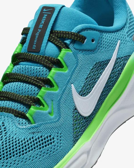 ⁦נעלי נייק פגסוס - Nike Pegasus 41 Aquamarine Black Green⁩ – תמונה ⁦7⁩