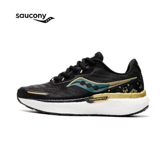 ⁦נעלי סאקוני - Saucony Triumph Black White⁩ – תמונה ⁦3⁩