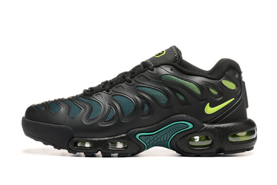 ⁦נעלי נייק- NIKE AIR MAX PLUS DRIFT Black Green Blue⁩ – תמונה ⁦6⁩