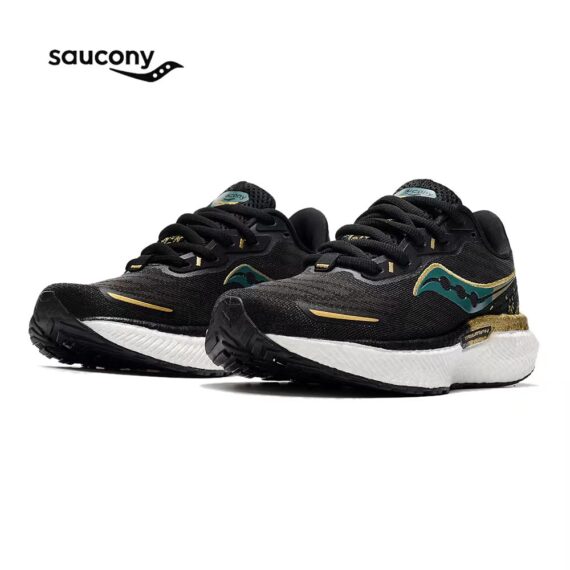 ⁦נעלי סאקוני - Saucony Triumph Black White⁩ – תמונה ⁦6⁩