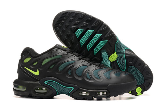 נעלי נייק- NIKE AIR MAX PLUS DRIFT Black Green Blue