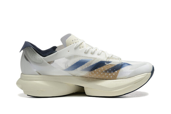 ⁦נעלי אדידס-ADIDAS ADIZERO ADIOS PRO 3 White Blue Sand⁩ – תמונה ⁦4⁩